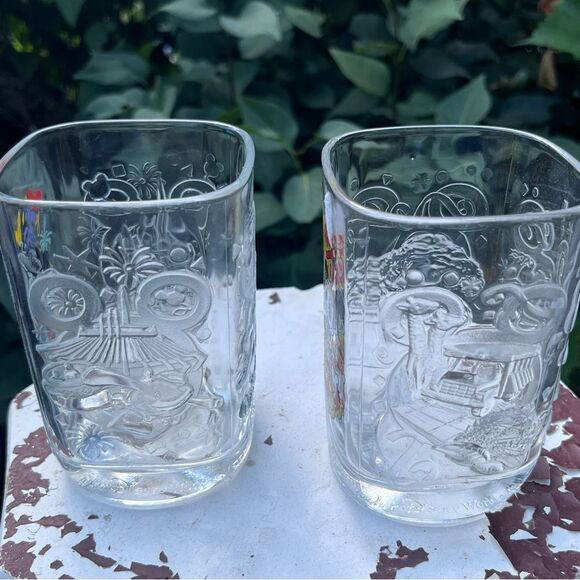 Walt Disney Mickey Mouse Glass Tumblers - Picture 3 of 7